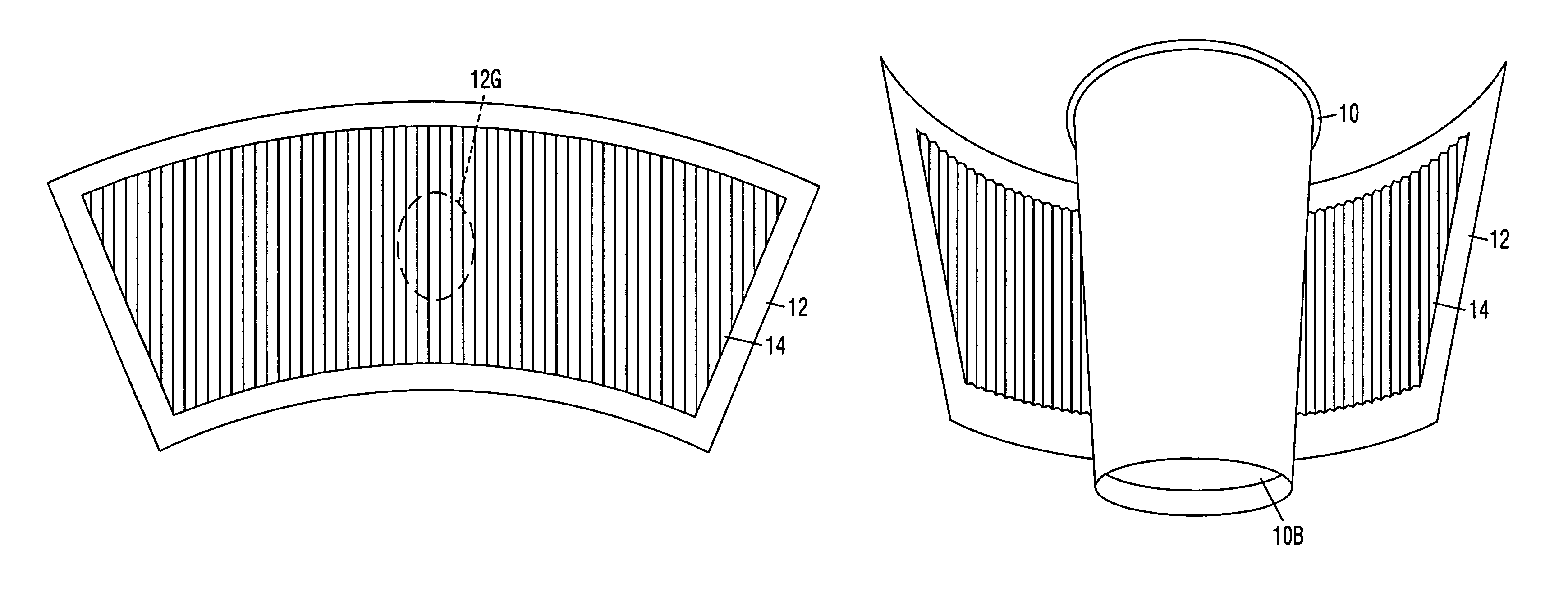 Insulating cup wrapper and insulated container formed with wrapper