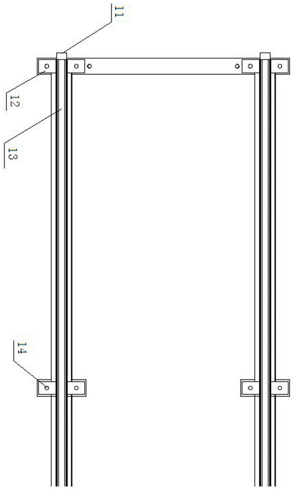 A rocking back drill drilling tooling device