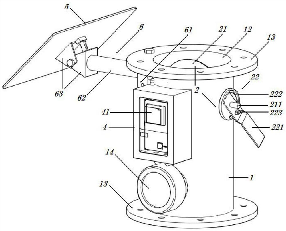 Air flow indicator