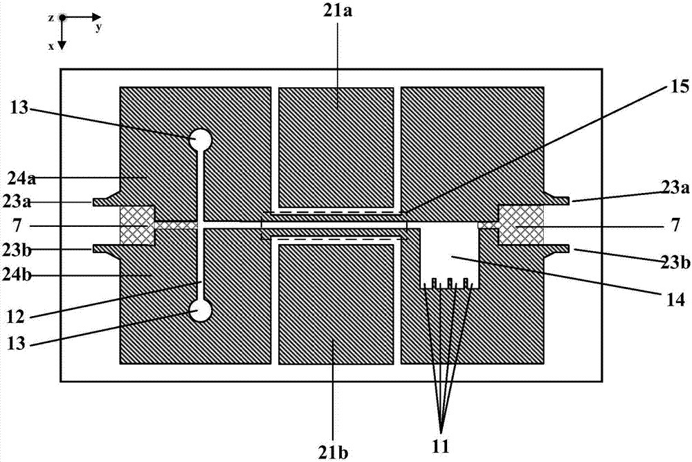 A magnetic separation method and device based on a microfluidic channel