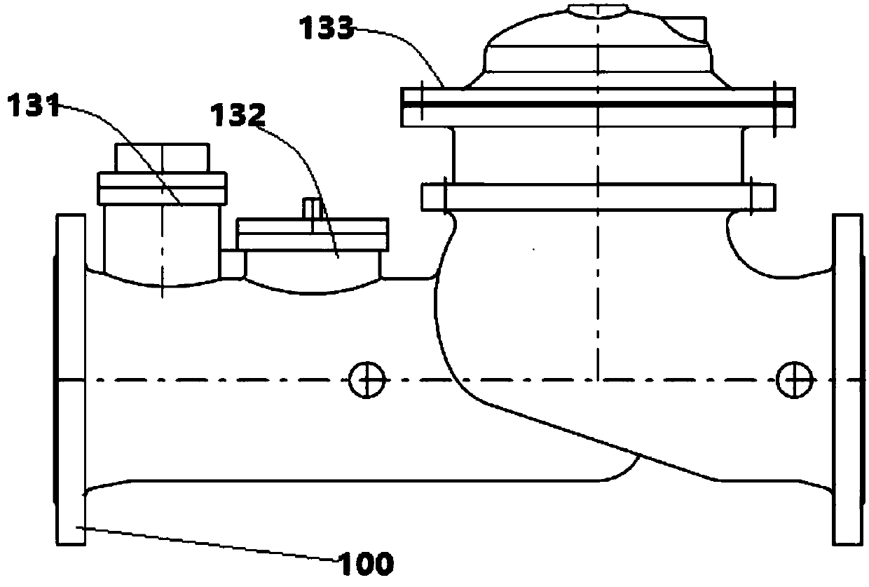 Large-flow intelligent pressure reducing valve integrating functions of power generation, data acquisition and automatic control and control method