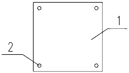 Method for prevent displacement of embedded steel plate by bolt fixation