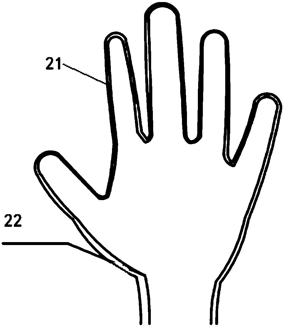 Full-joint measurement type data glove