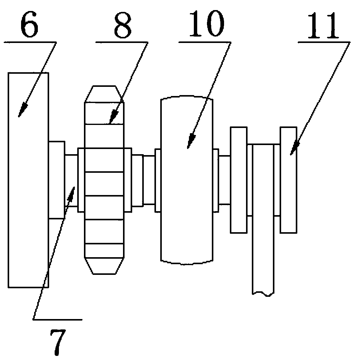 Gravity potential energy storage and power generation system