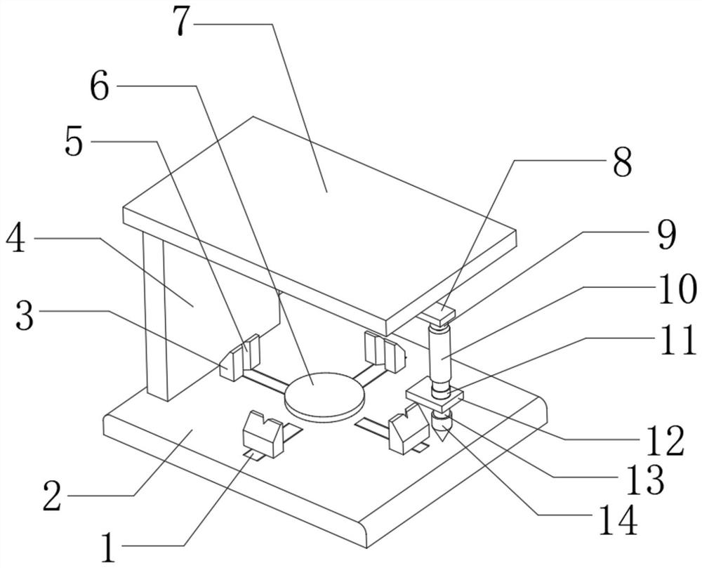 Chamfering device for circuit board production