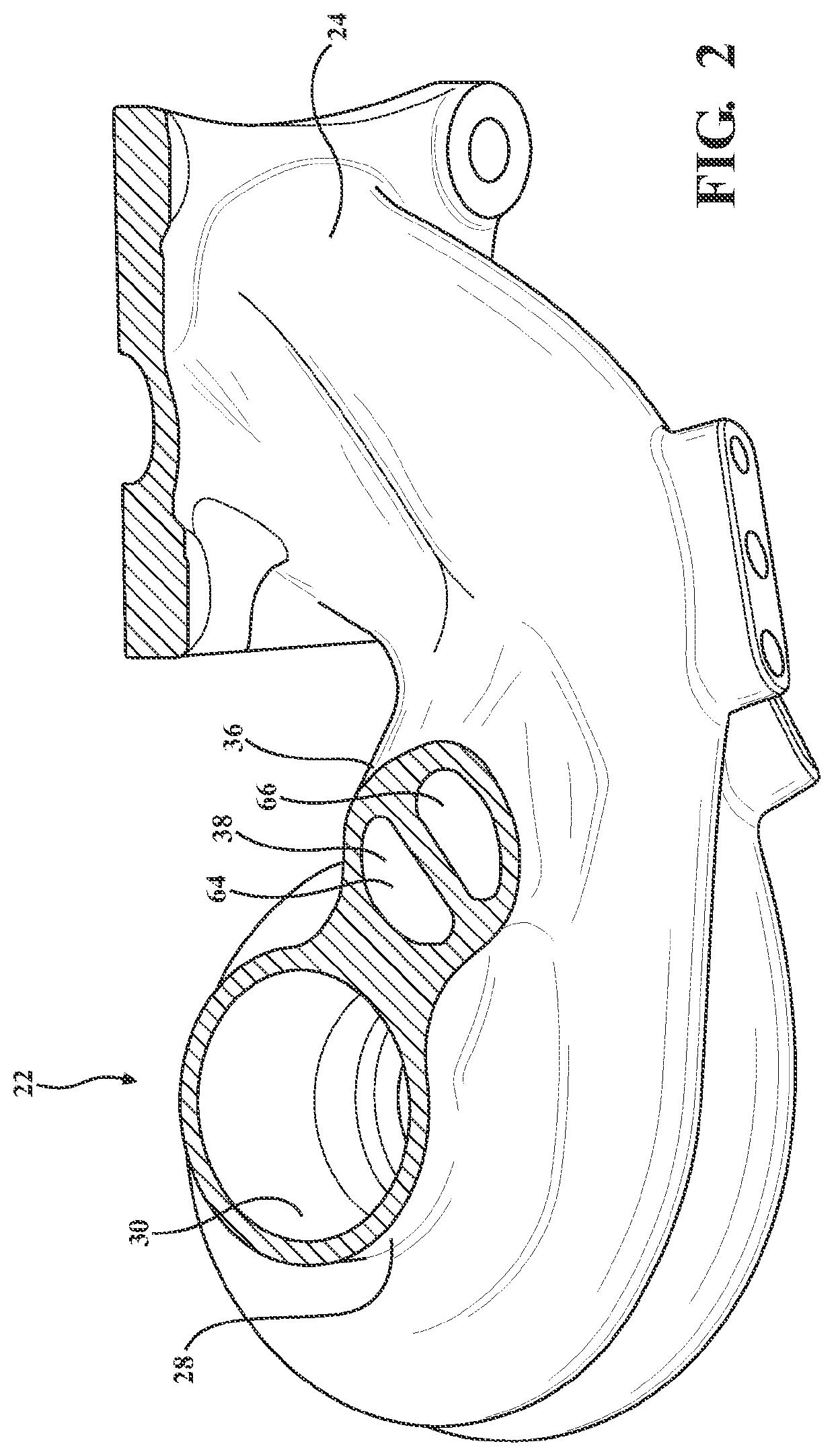 Turbine housing of a turbocharger