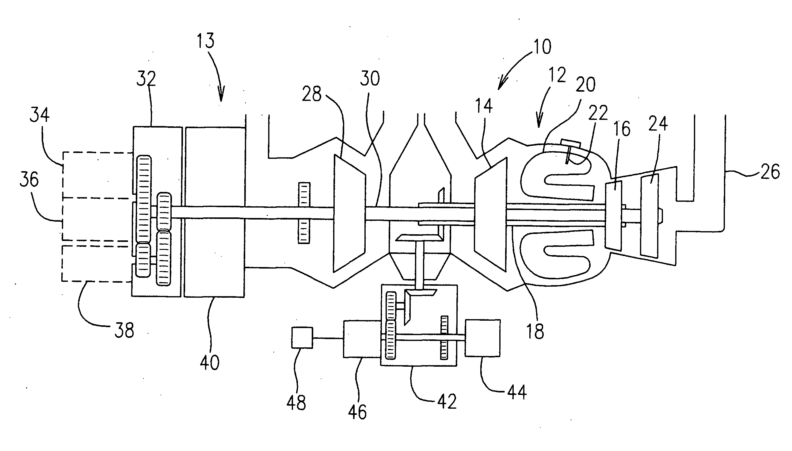 Modulated current gas turbine engine starting system