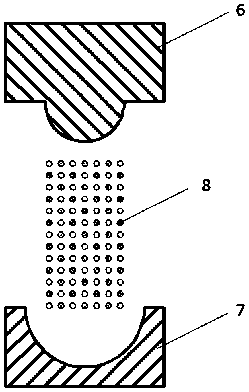 A kind of preparation method of led fluorescent glass lens