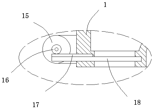 Substitute tea drying device with disinfection function