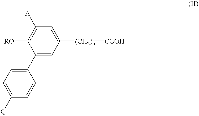 Biphenyl-5-alkanoic acid derivatives and use thereof