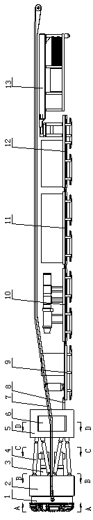 Roadheader and construction method thereof