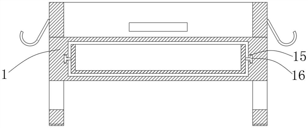 Assembling type supporting storage frame for desktop display