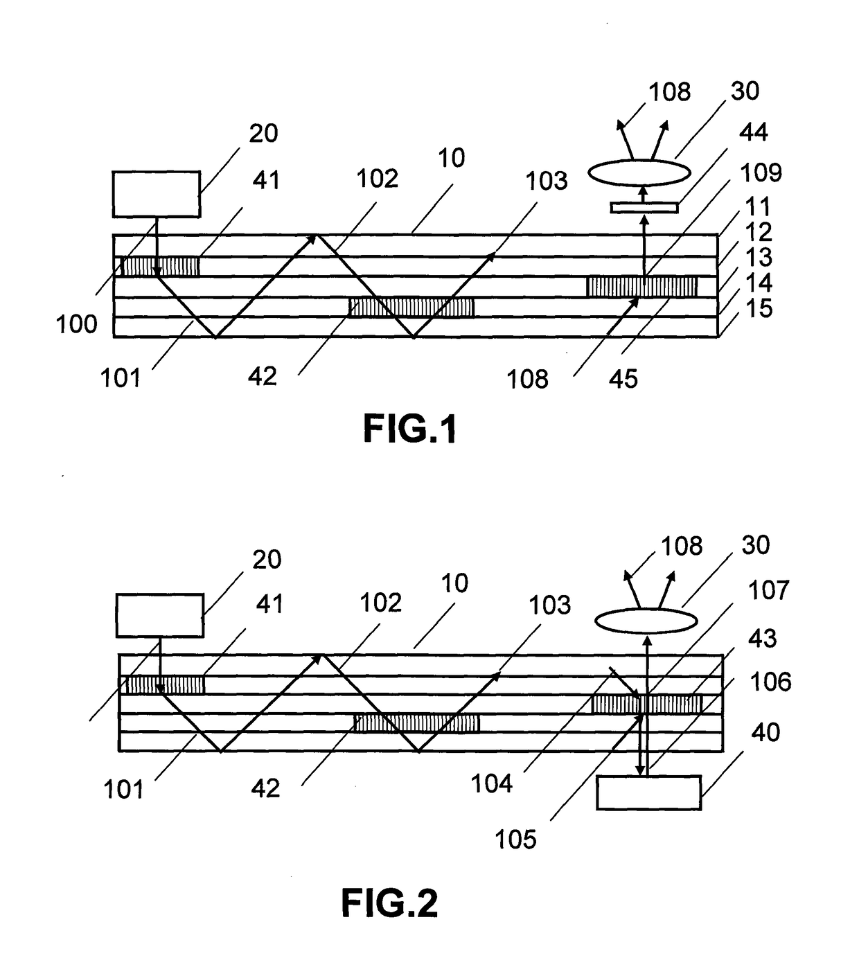 Waveguide laser illuminator incorporating a despeckler