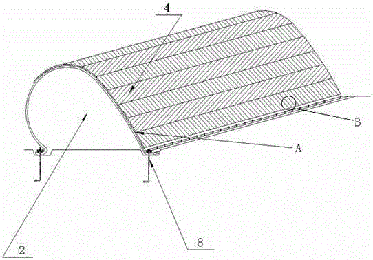 Rubber dam and mounting technology thereof