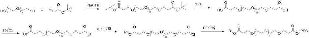 Guerbet alcohol nonionic surfactant and preparation method thereof