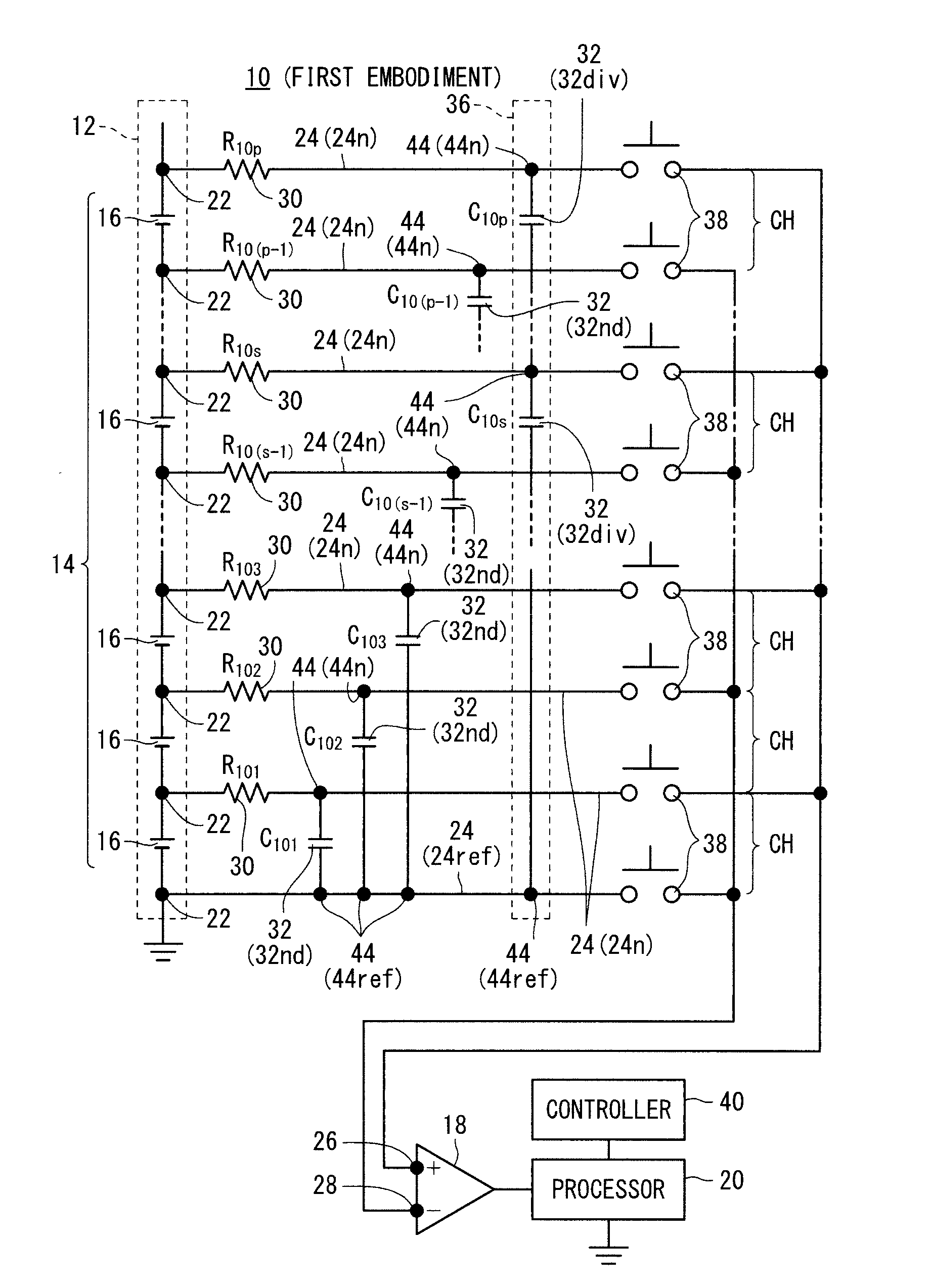 Voltage measuring device