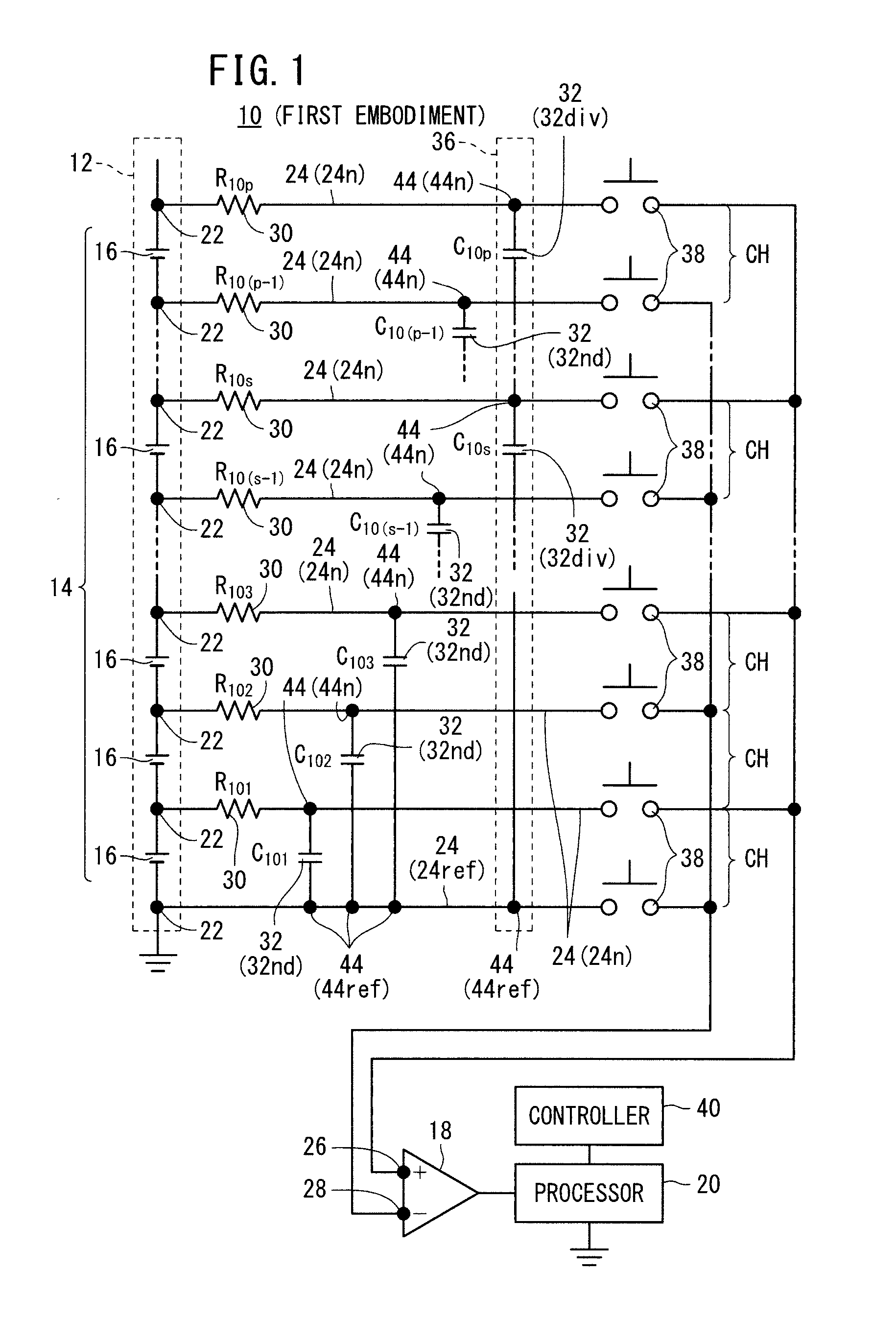 Voltage measuring device