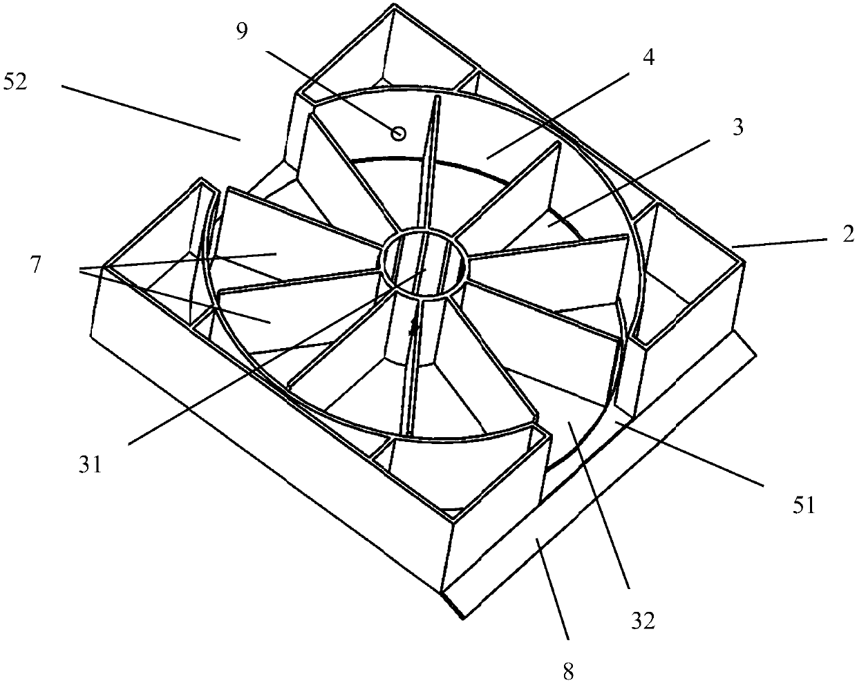 Rotating conveying device