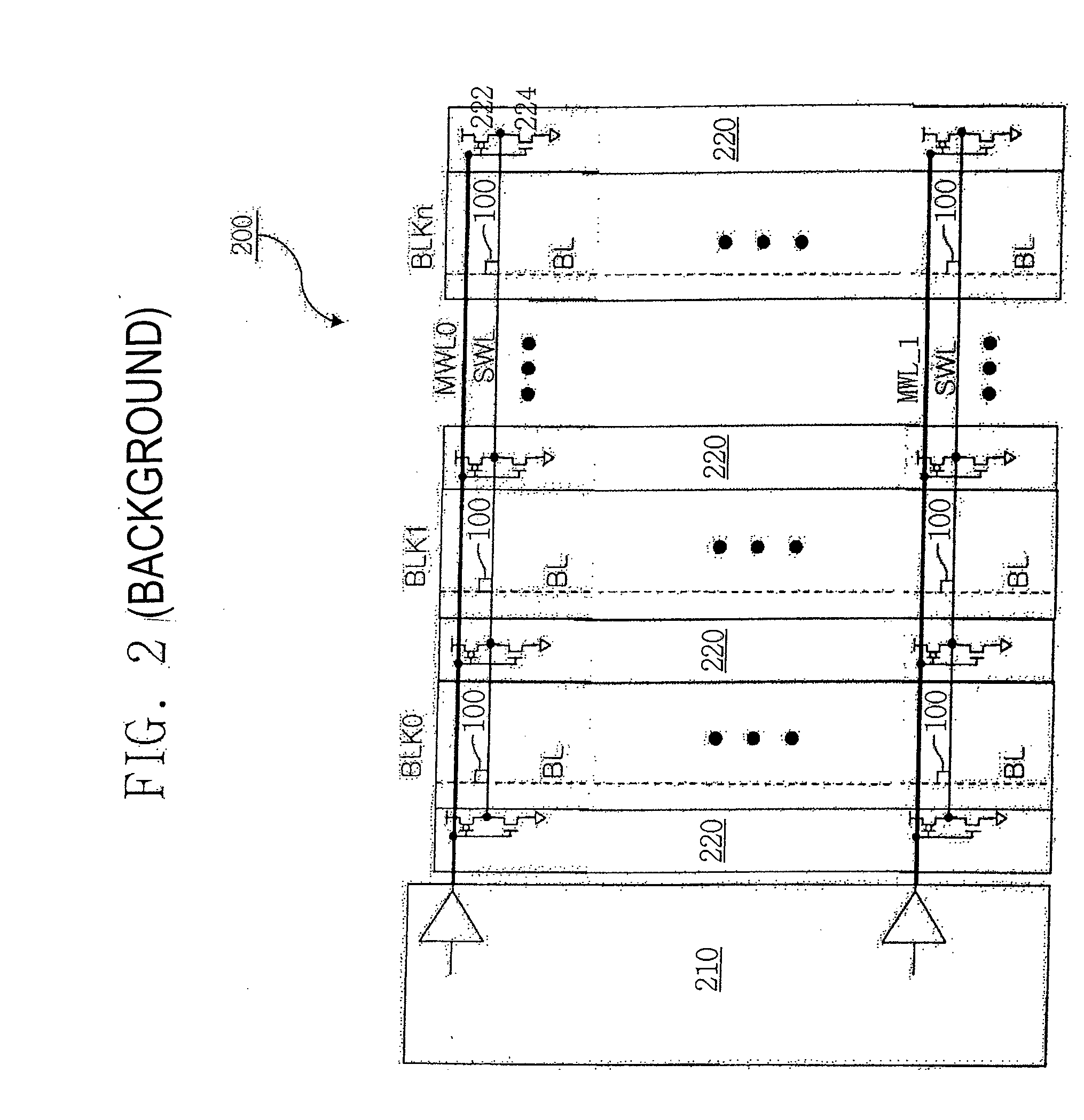 Variable resistive memory wordline switch