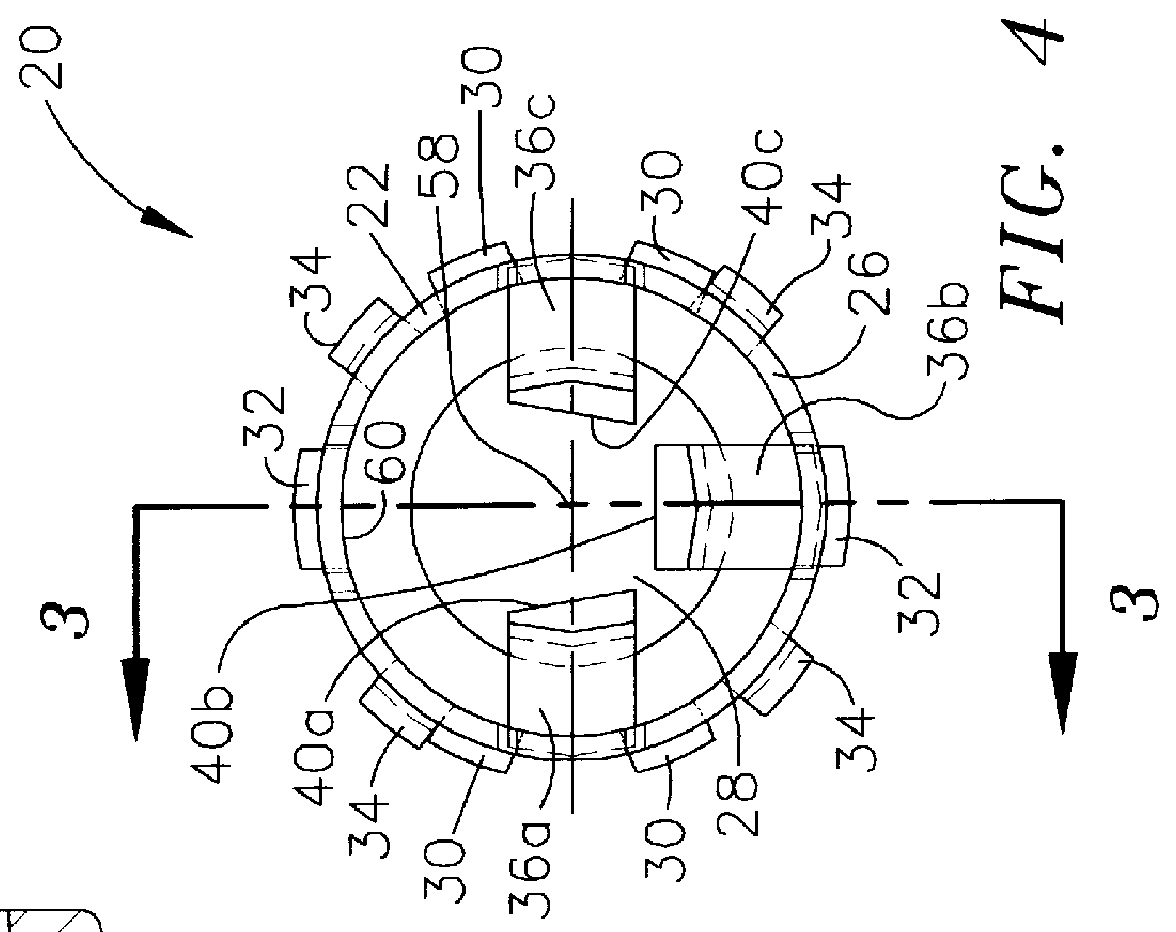 Snap in cable connector