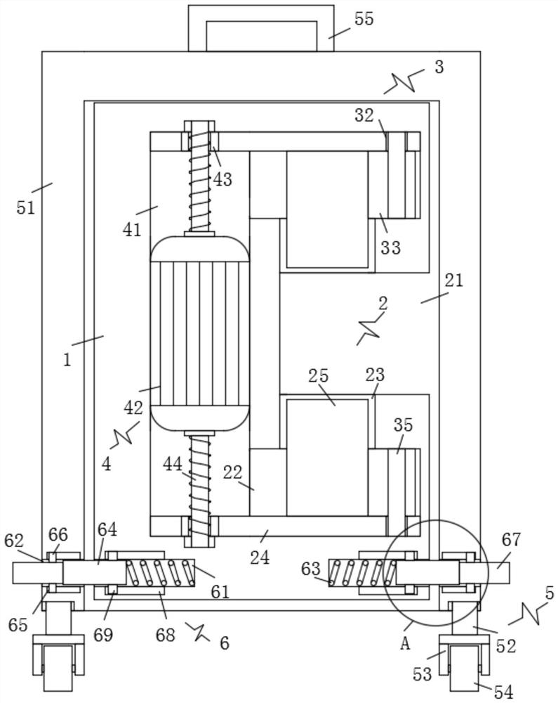 Medium-speed mobile portable cutting device for cable mounting