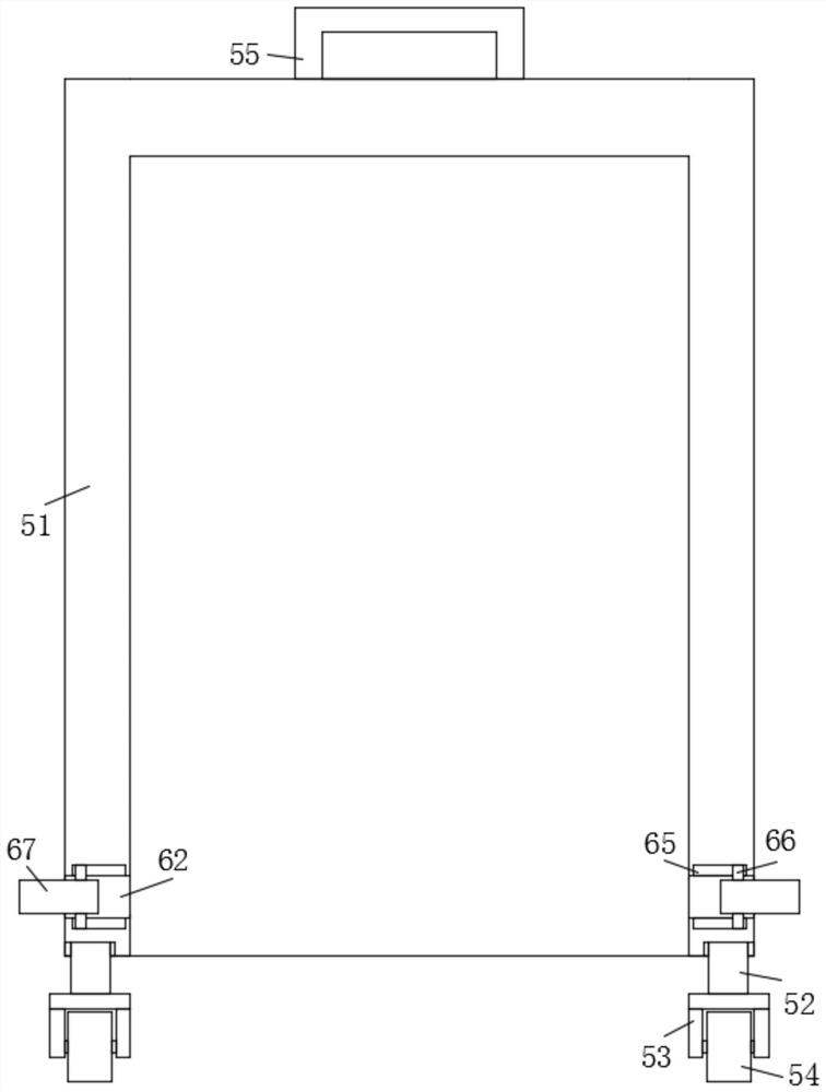 Medium-speed mobile portable cutting device for cable mounting