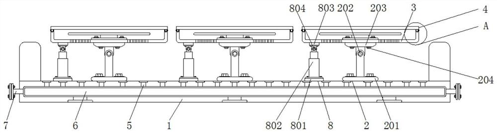 Stable new energy roof structure