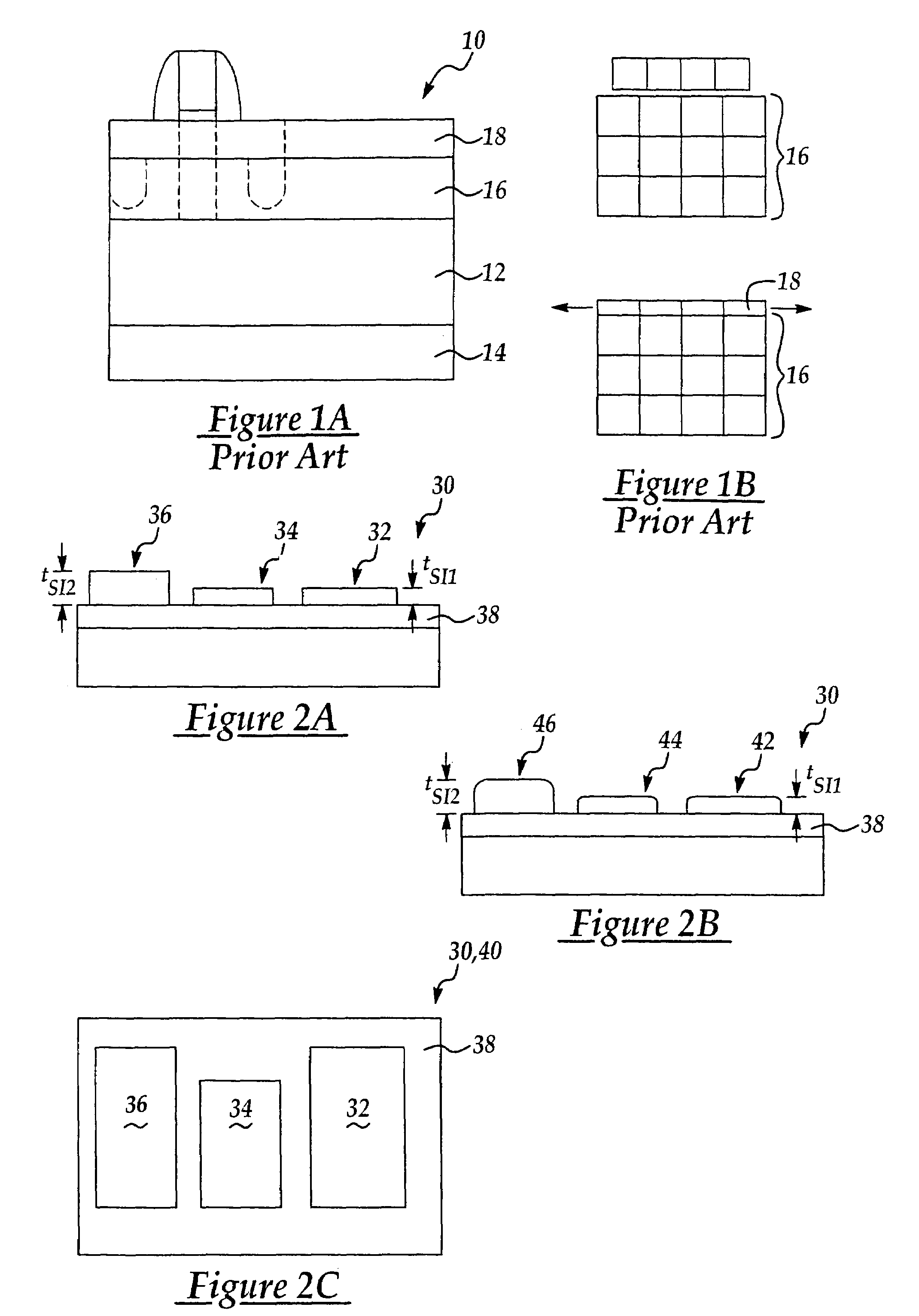 Strained silicon-on-insulator transistors with mesa isolation