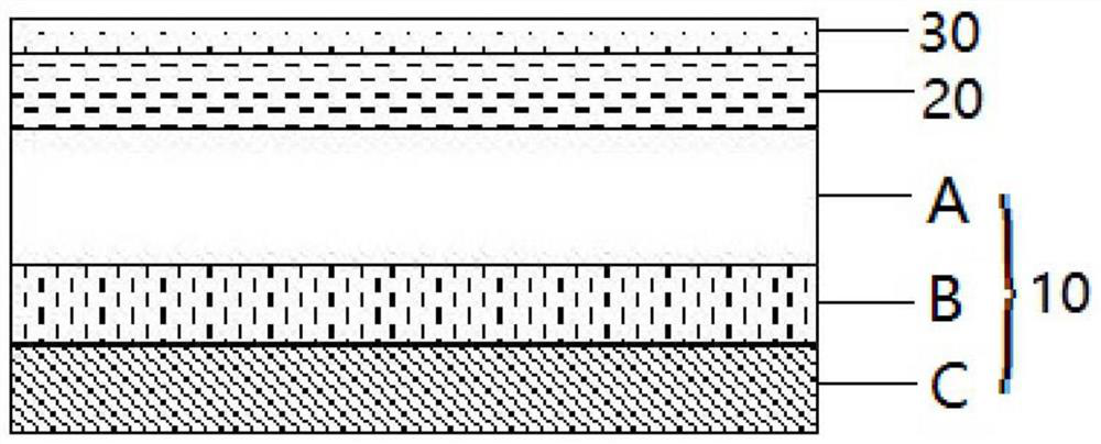 A kind of high-barrier linear easy-to-tear nylon film and its preparation method