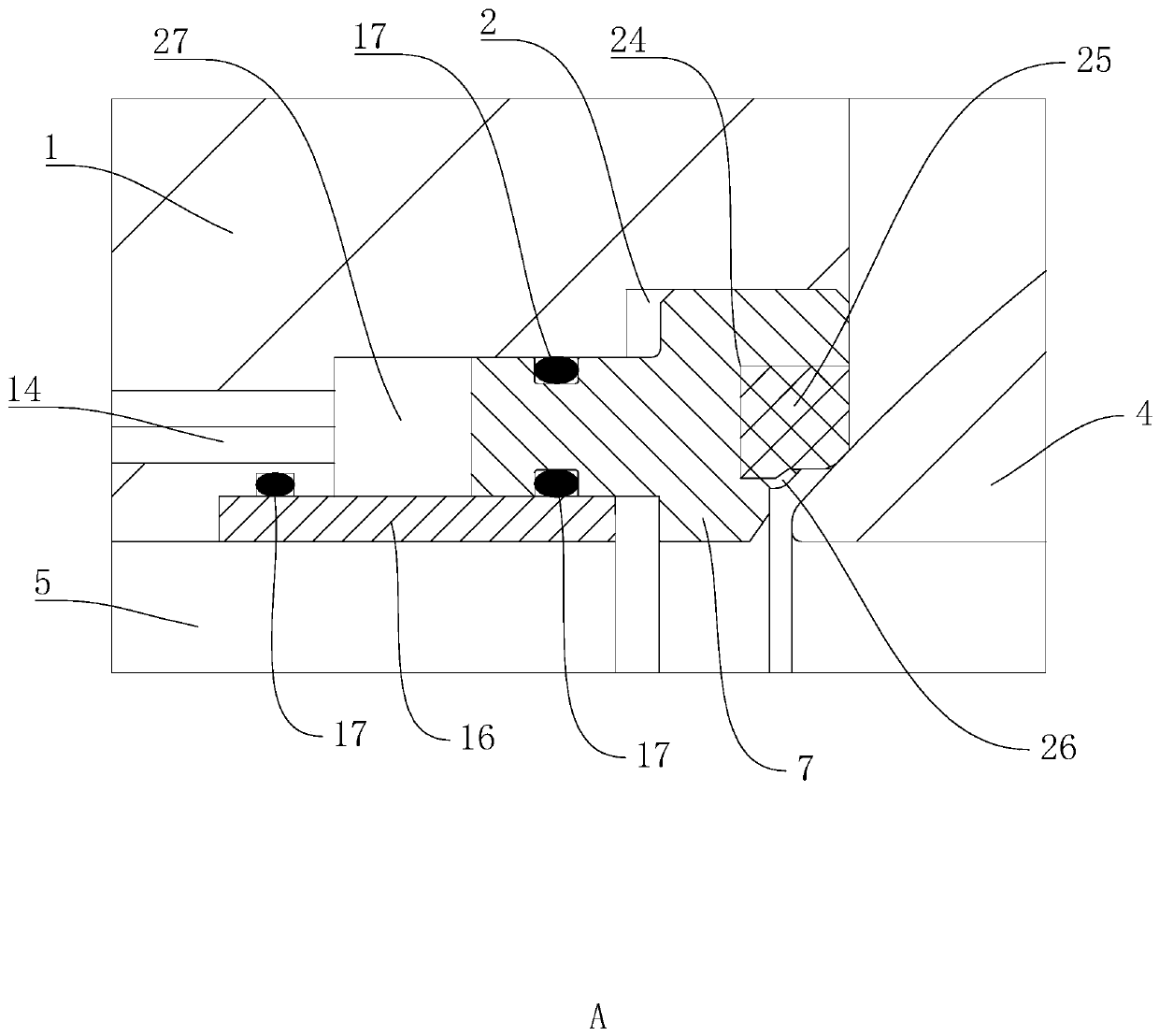 Opening and closing sealing surface separation ball valve