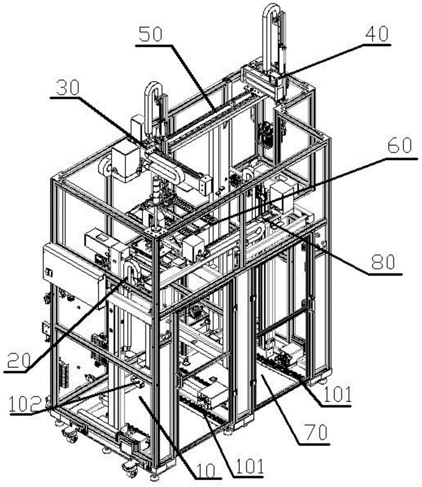 High-speed feeding machine