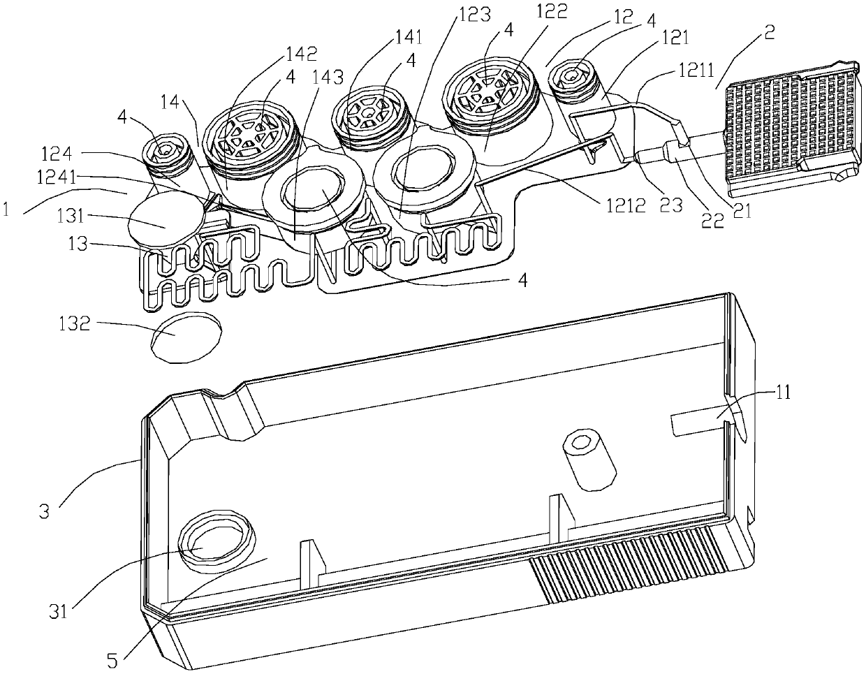 A kind of microfluidic chip and preparation method thereof