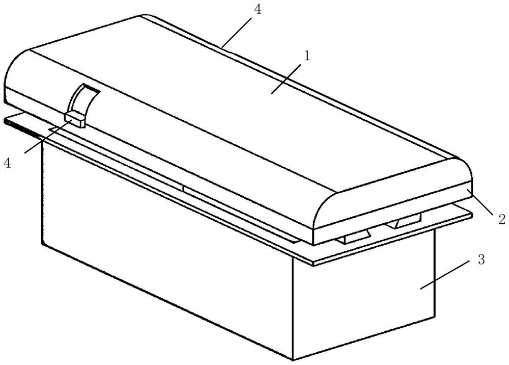 Storage box door cover and storage box