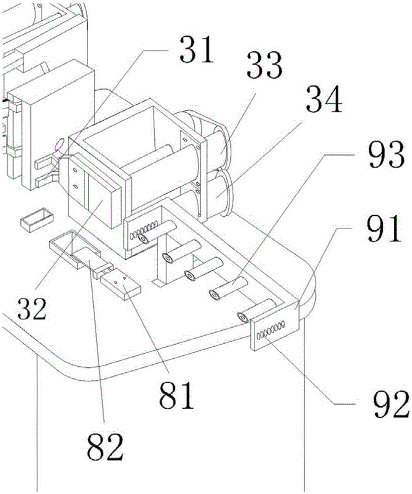 A fully automatic cutting wire peeling double-head tin dipping machine and using method thereof