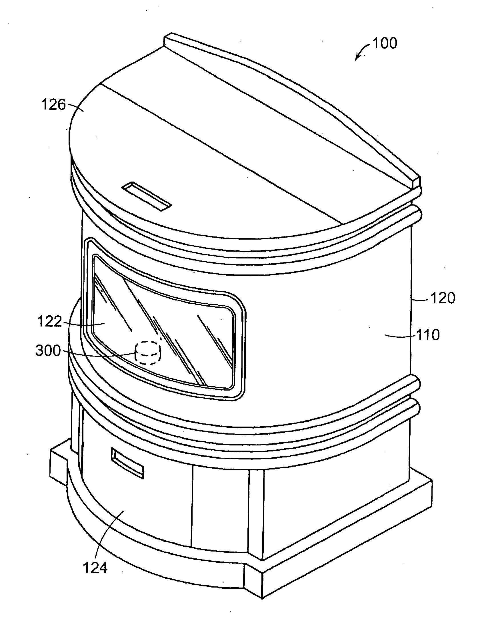 Resistance heater based air heating device