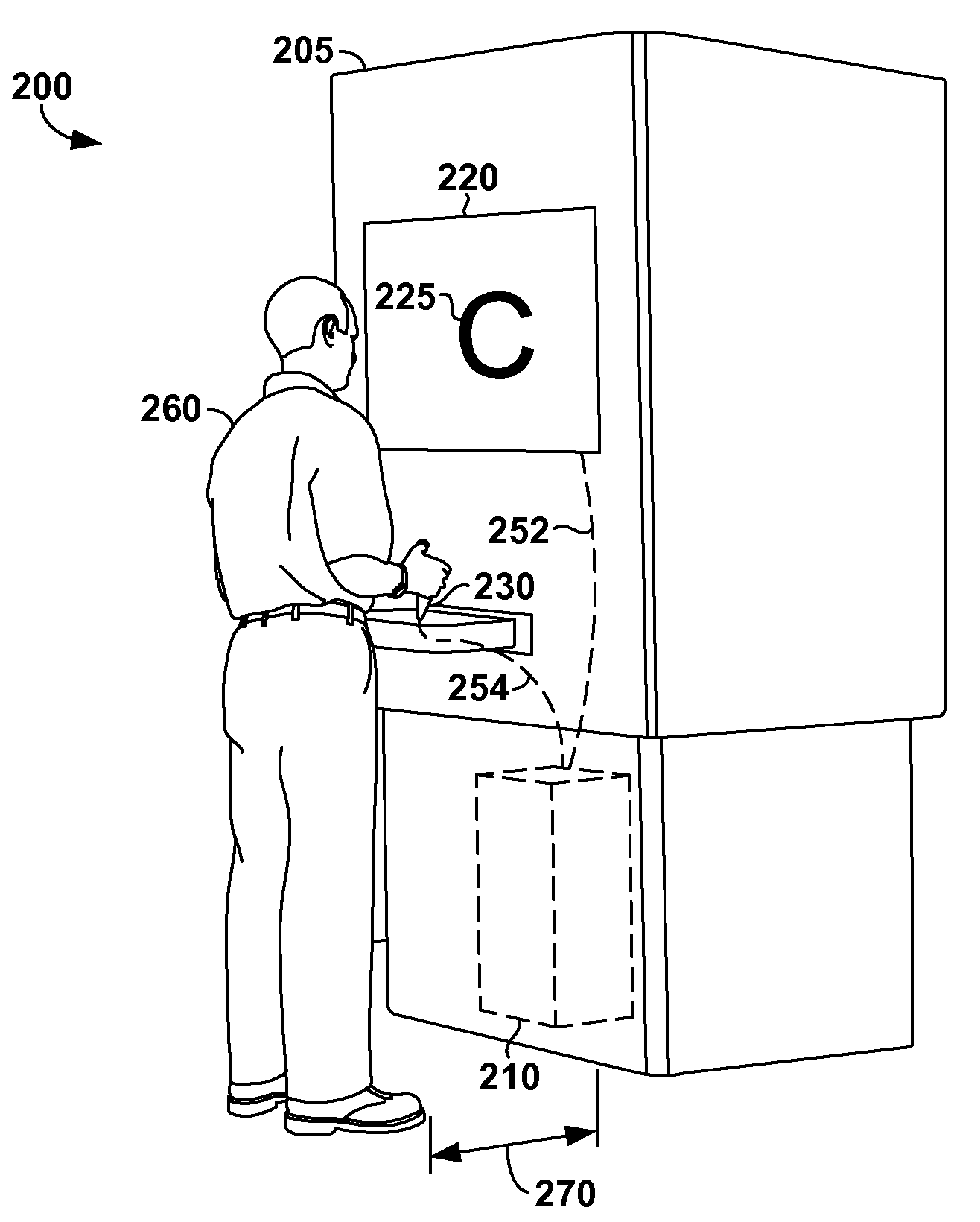 Vision testing and/or training using adaptable visual indicia