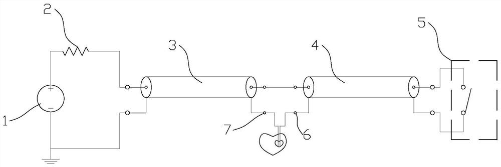 Medical high-voltage narrow pulse generating device