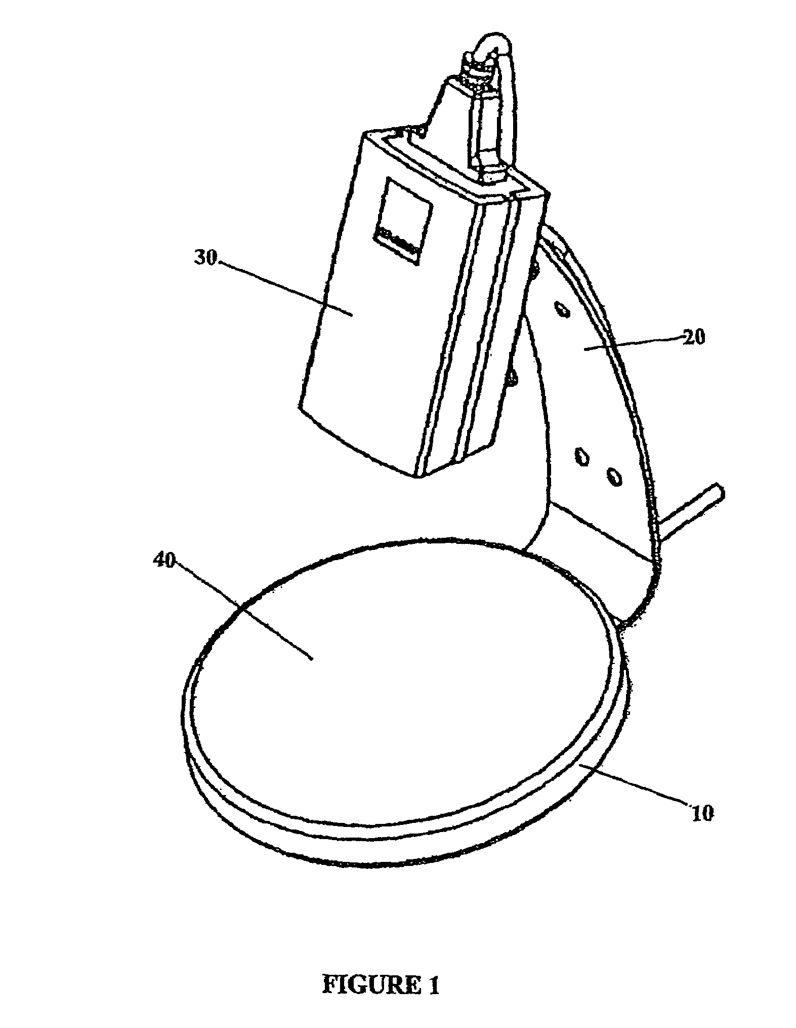 Bar code reader stand