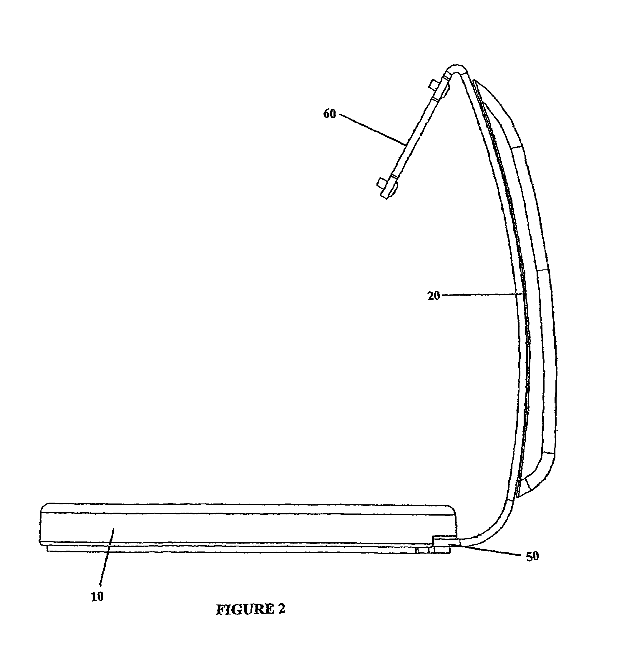 Bar code reader stand