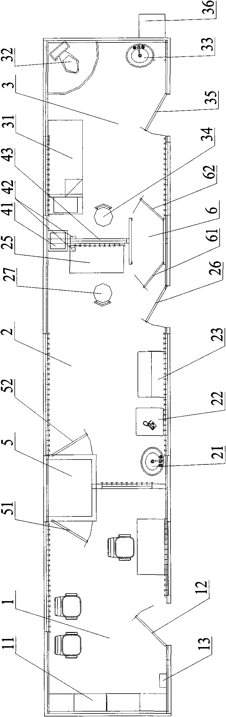 Transportable quarantine isolation ward