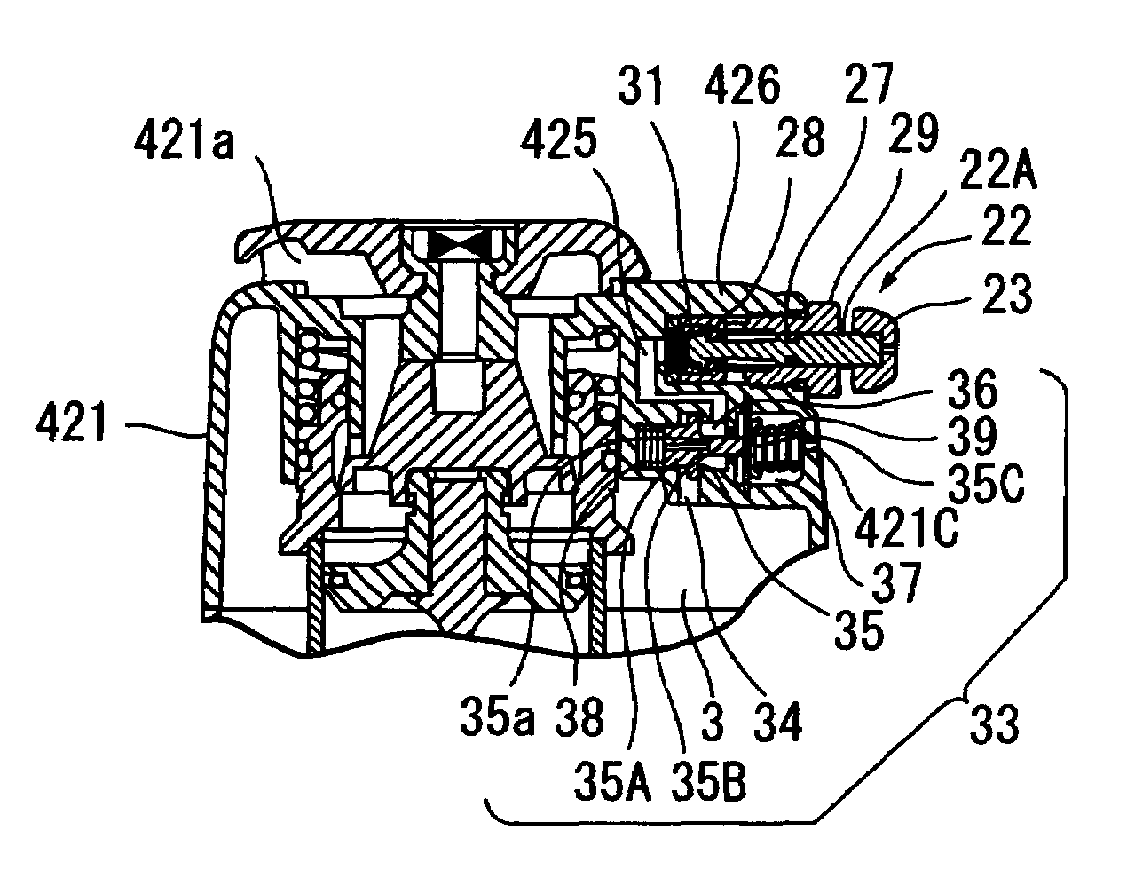 Nail gun provided with duster function