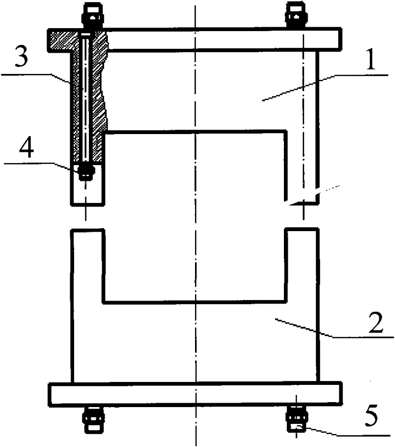 Isothermal forging method for titanium alloy blade