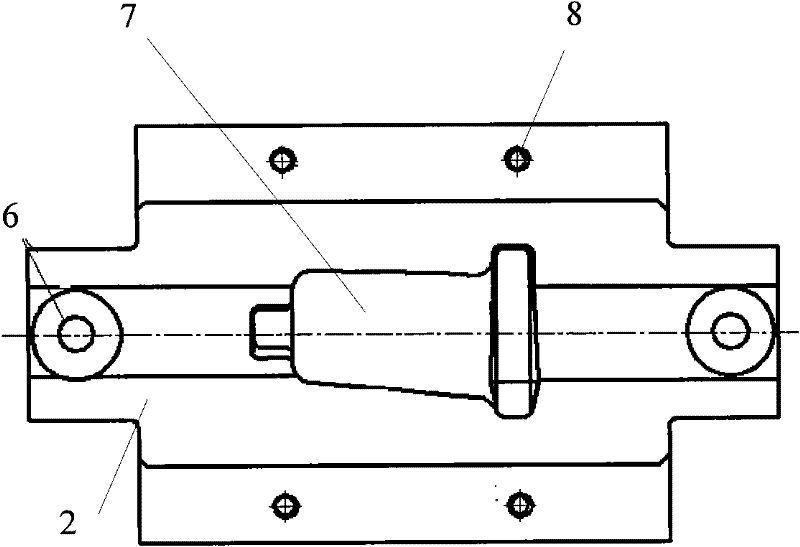 Isothermal forging method for titanium alloy blade