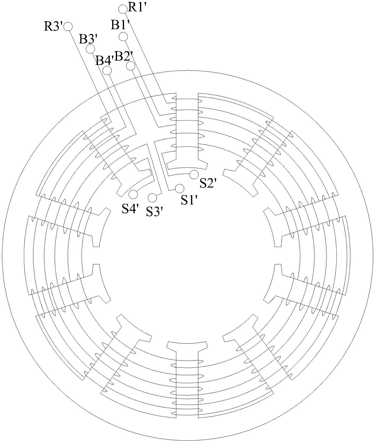 Reluctance Multipole Resolver