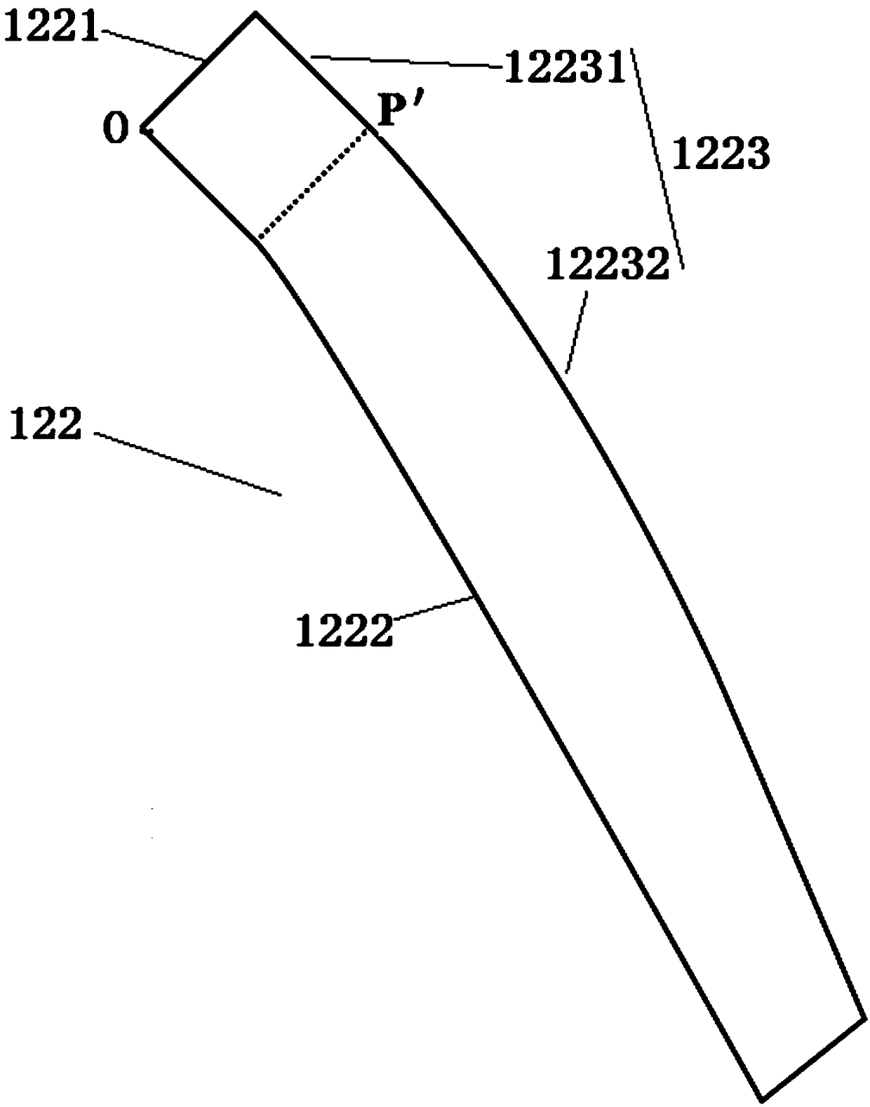 Trousers having knee protecting function and making process of trousers