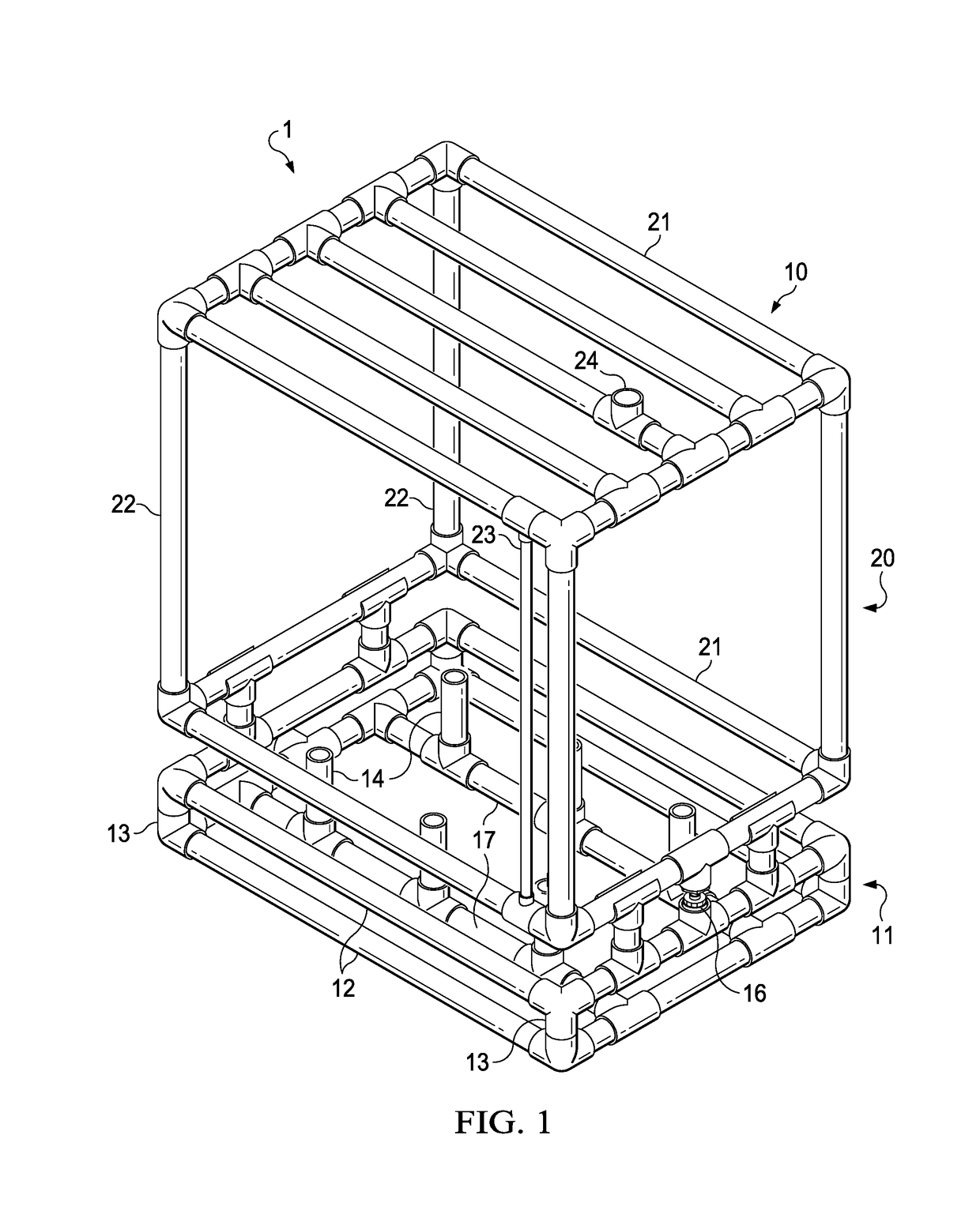 Self-watering portable greenhouse