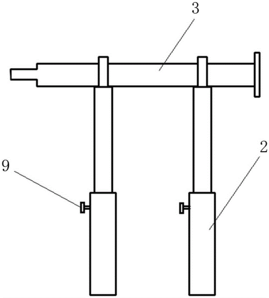 Device for exerting transient pressure relief stress waves in large-scale similar experiment system