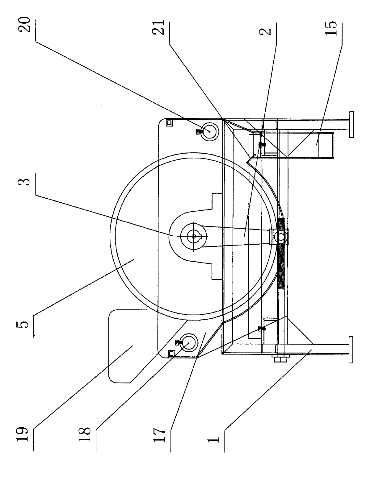 Permanent magnetic classificator