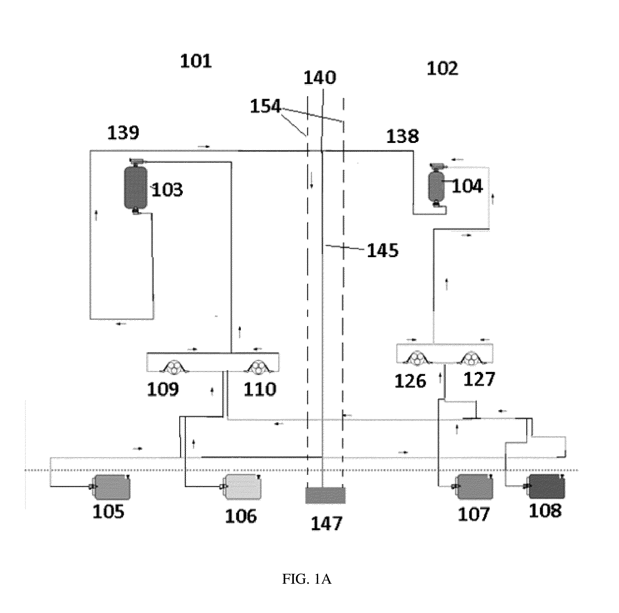 Zirconium phosphate and zirconium oxide recharging flow paths