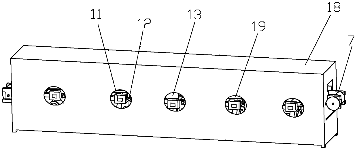 Controlled cooling equipment for manufacturing expansion-breaking connecting rods by using non-quenched and tempered steel